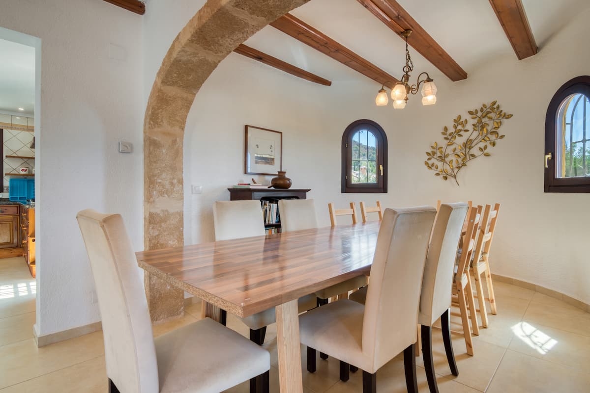 Dining area for family meals